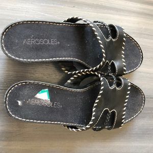 Aero soles wedge sandals